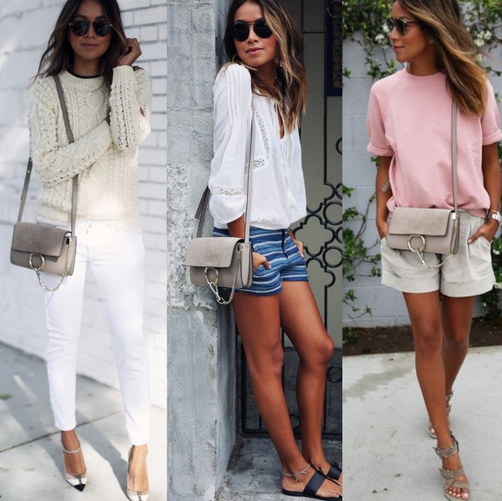 CHLOE faye small crossbody